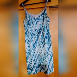 Covington Size 14 Sun Dress Beautiful Blues and White.